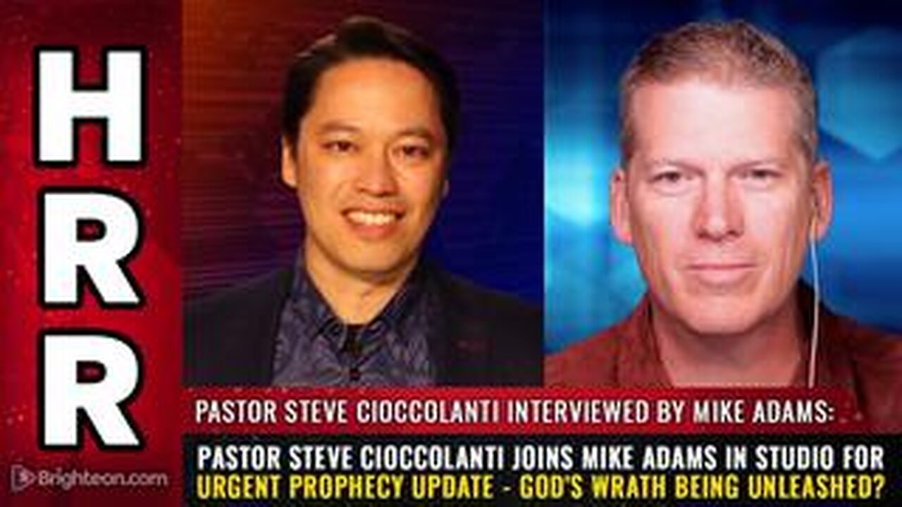 Pastor Steve Cioccolanti joins Mike Adams in studio for urgent PROPHECY update...