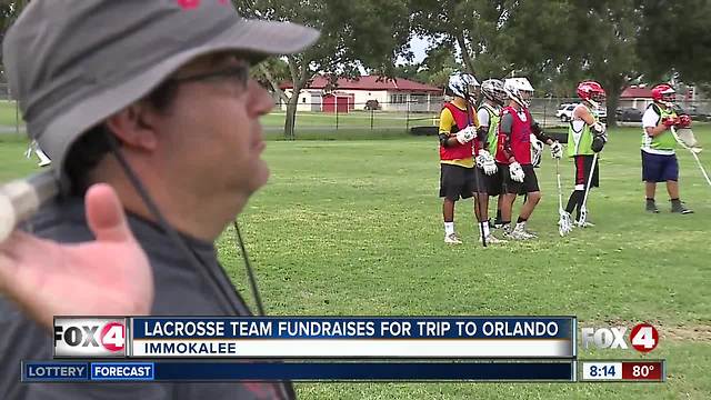 Immokalee Lacrosse Team fundraises for trip to Orlando