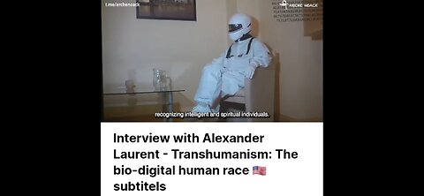 TRANSHUMANISM : ALEXANDER LAURENT
