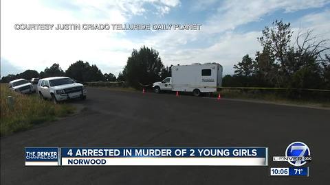 Girls murdered west of Telluride, may have been dead for weeks