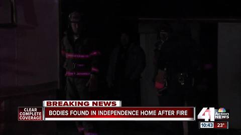 Two bodies found after structure fire in Independence