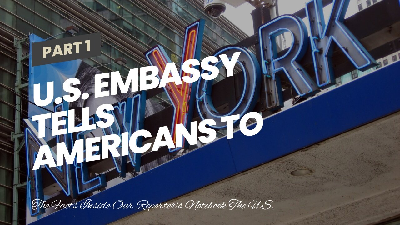 U.S. embassy tells Americans to leave Ukraine