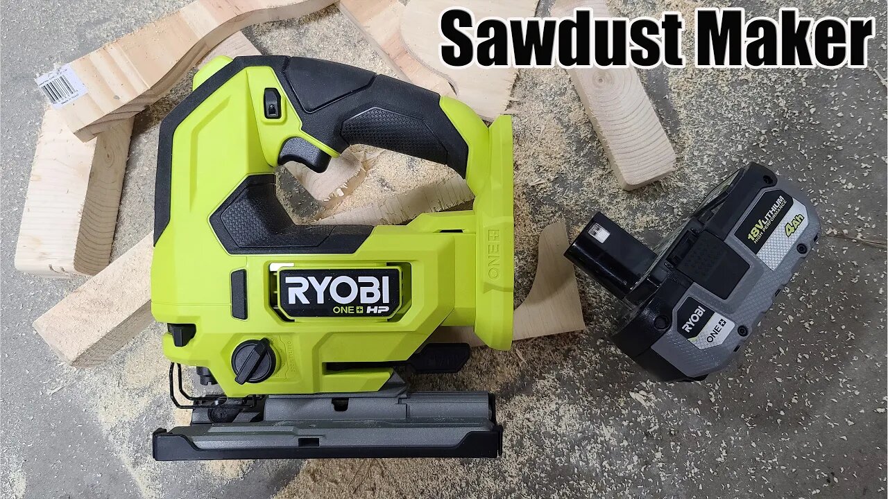 Ryobi 18V ONE+ HP Brushless Jig Saw Review Model PBLJS01B