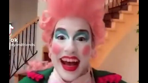 WHAT IN THE Cotton Candy Ronald McDonald/ Creepy Clown is this