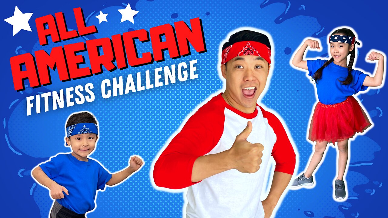 🇺🇸 All-American Kids Workout | Fitness + Facts | Funny Brain Break! GoNoodle Inspired