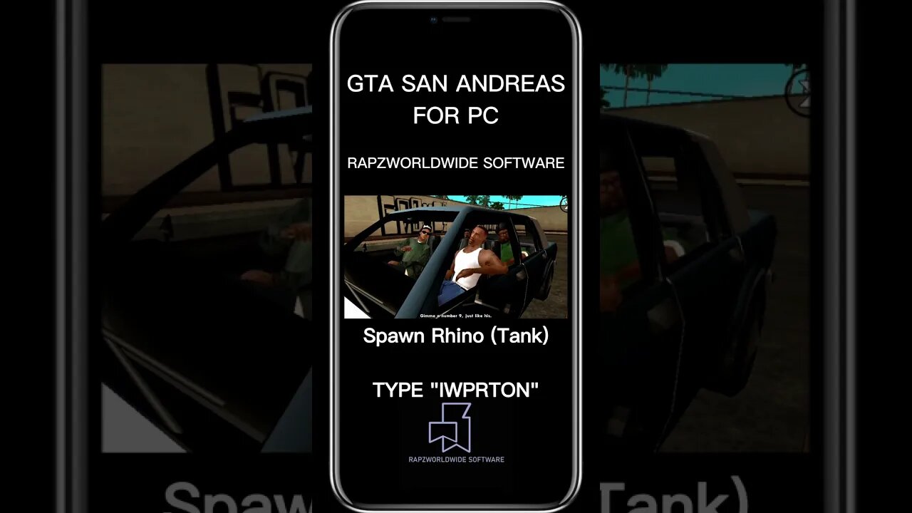 GTA: San Andreas - Spawn Rhino Tank (Cheat for PC)