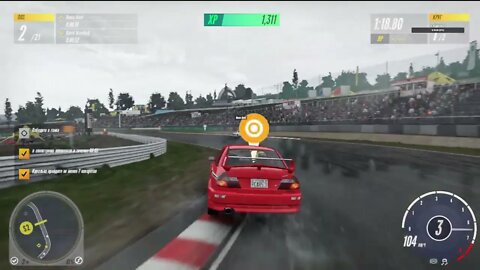 Sportsland SUGO - Mitsubishi Evolution 6 vs Acura NSX. Project Cars 3