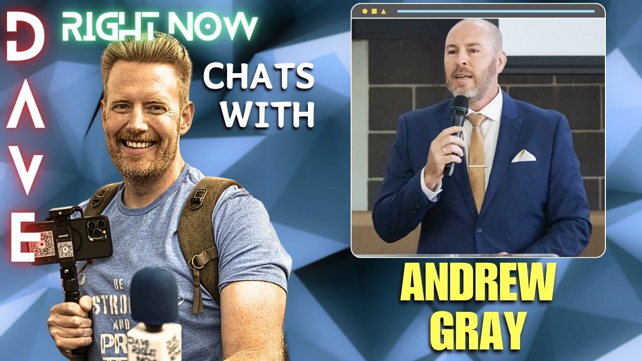 Dave Right Now Chats With Andrew Gray