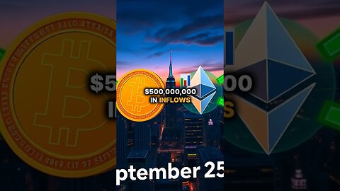 Bitcoin & Ethereum ETFs Surge: $500M Inflows in Just 5 Days!