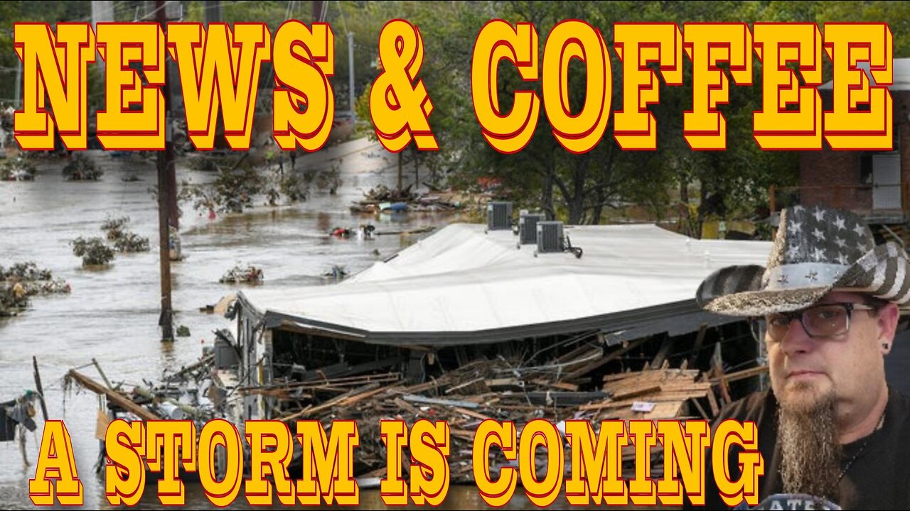 NEWS & COFFEE: THE STORM THAT PASSED, AND THE STORM COMING FOR OUR "LEADERS"