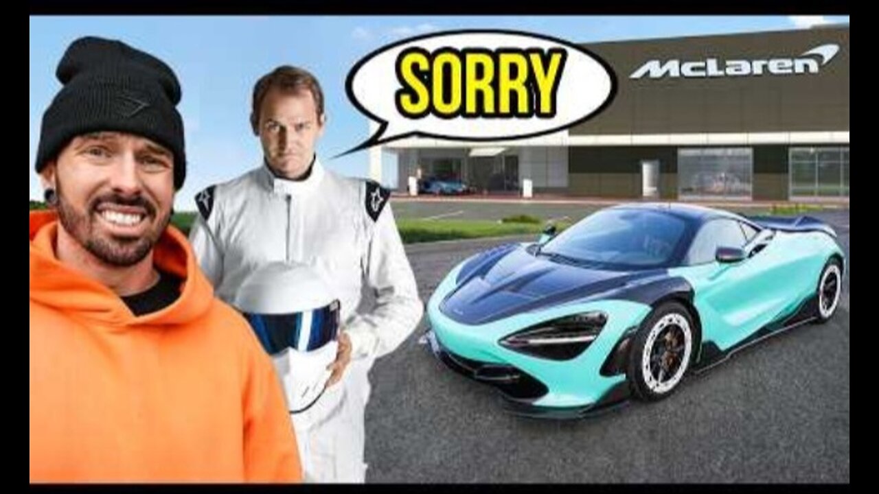 EX STIG CRASHED MY MCLAREN THAT I JUST REBUILT