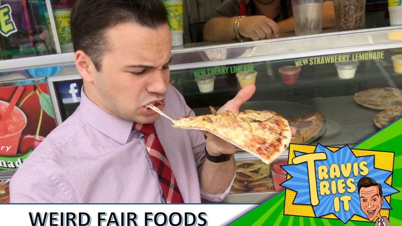 TRAVIS TRIES IT: Weird Fair Food