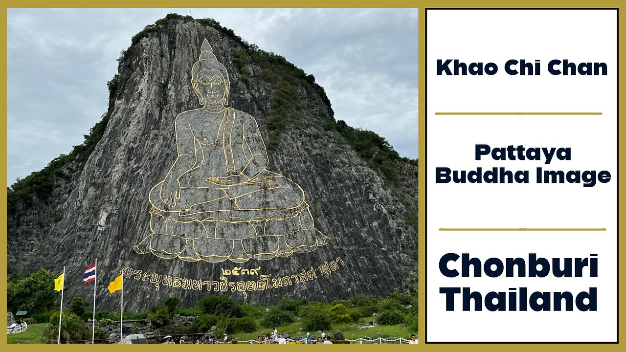 Pattaya’s Buddha Mountain - Wat Khao Chi Chan - 109 Meter Tall Image - Chon Buri Thailand 2024