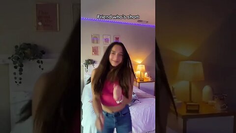 Friend who's short Video By isa pineda #Shorts