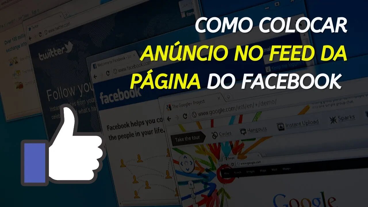 COMO COLOCAR ANÚNCIO NO FEED DA PÁGINA DO FACEBOOK