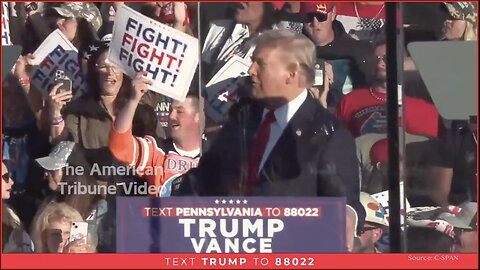 Trump Returns To Site Of Assassination Attempt In Butler, PA [WATCH]