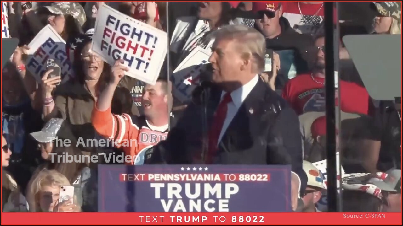Trump Returns To Site Of Assassination Attempt In Butler, PA [WATCH]