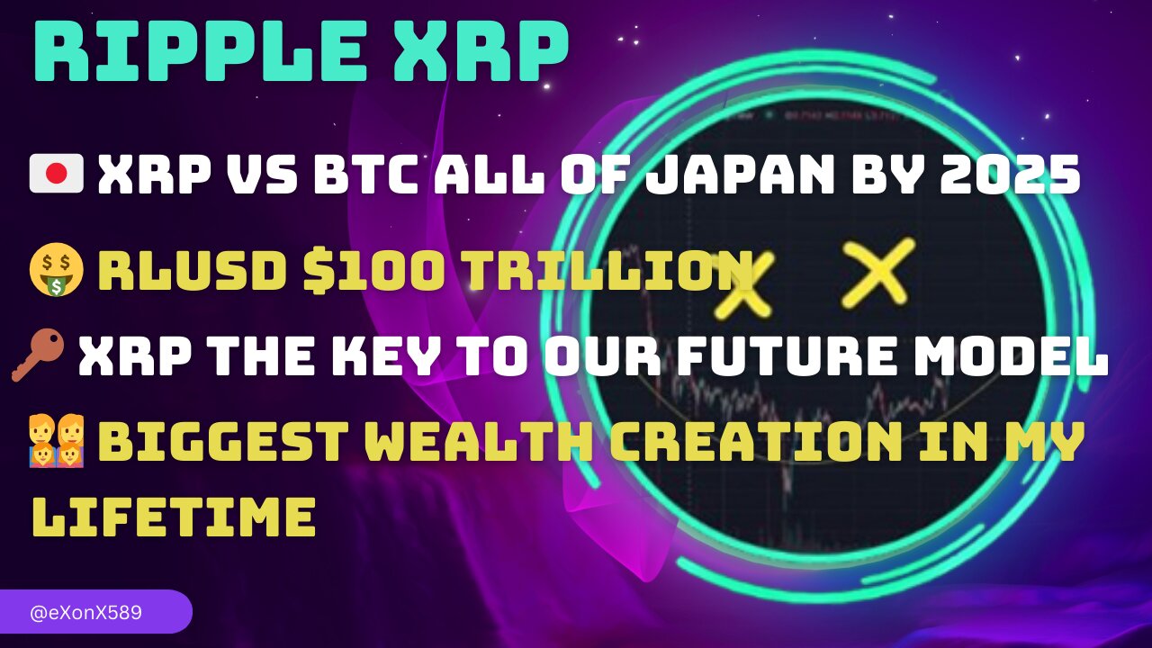 🇯🇵 XRP VS BTC ALL OF JAPAN BY 2025 🤑 RLUSD $100 TRILLION 🔑 XRP KEY TO FUTURE MODEL