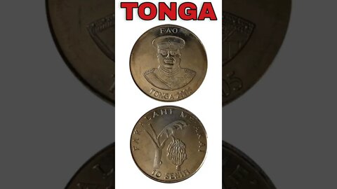 Tonga 10 seniti 2005.#shorts #coinnotesz