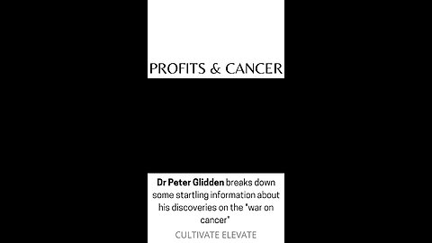 Profits & Cancer