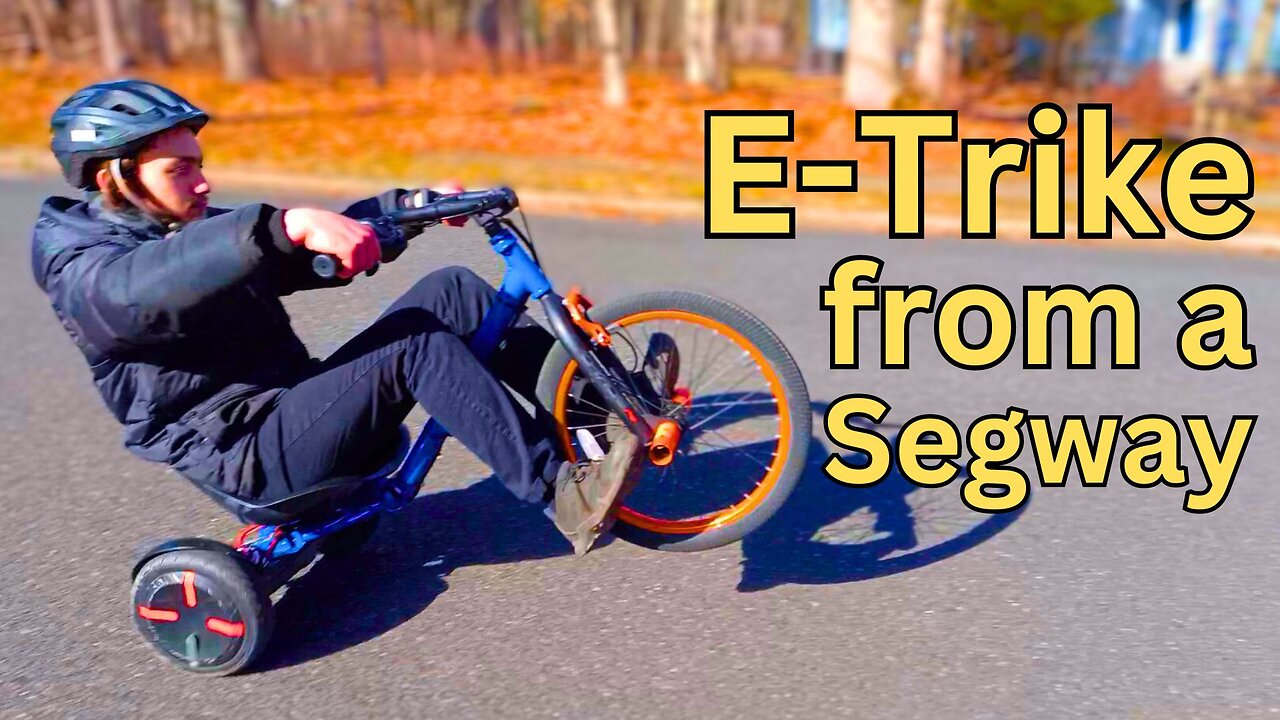 I built a powerful Electric-Trike using a Segway