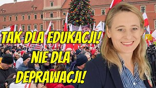 Agnieszka Pawlik-Regulska: TAK dla edukacji! NIE dla deprawacji!