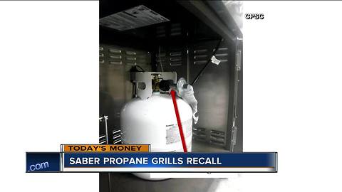 More than 18,000 Saber grills recalled