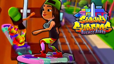 Tagger no Subway Surfers Buenos Aires 2023
