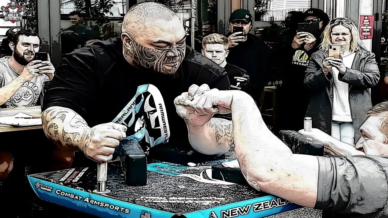 The Armwrestling Beast Maateiwarangi Heta-morris