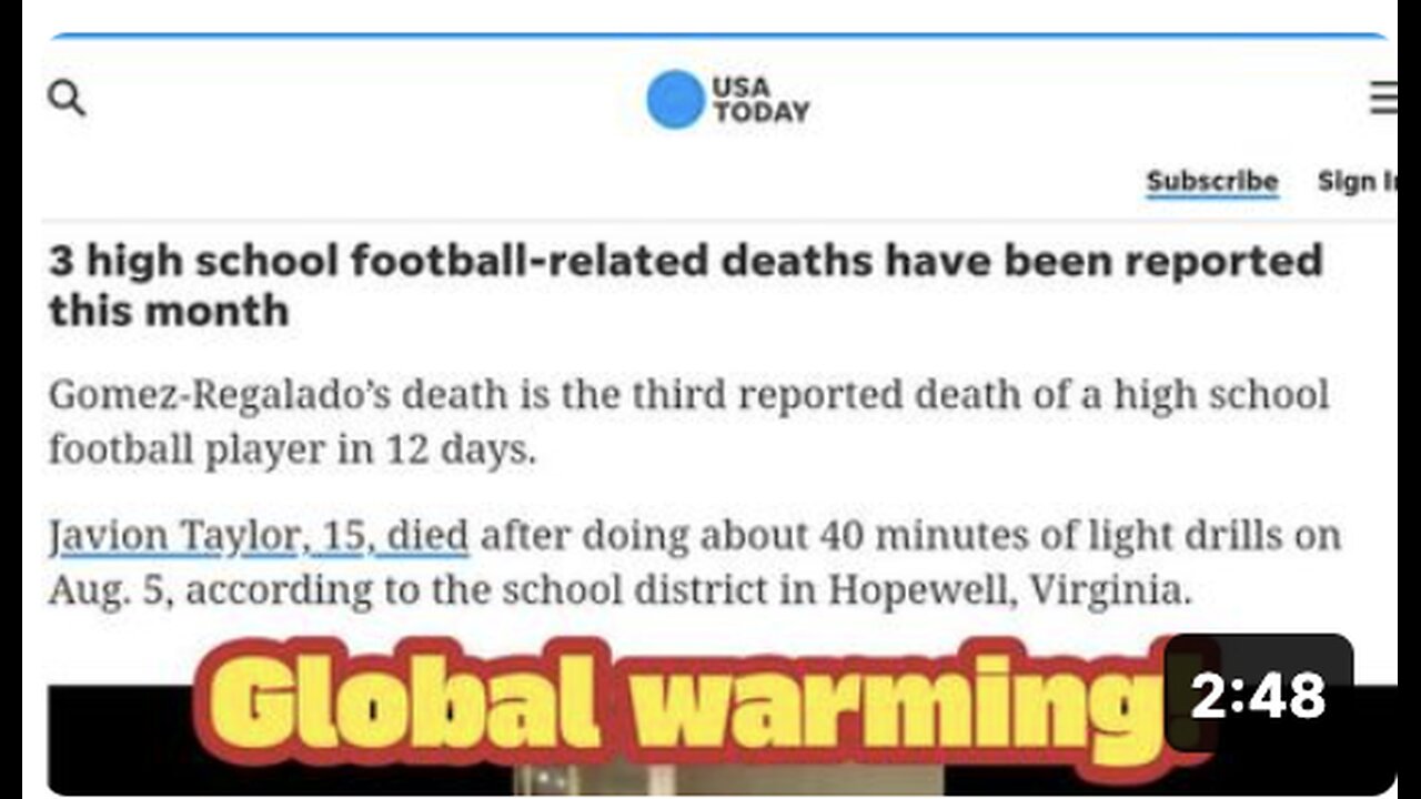 MORE DEAD ATHLETES - EXPERTS: IT AIN'T THE SHOTS! BLAME THE DAMN HEAT!