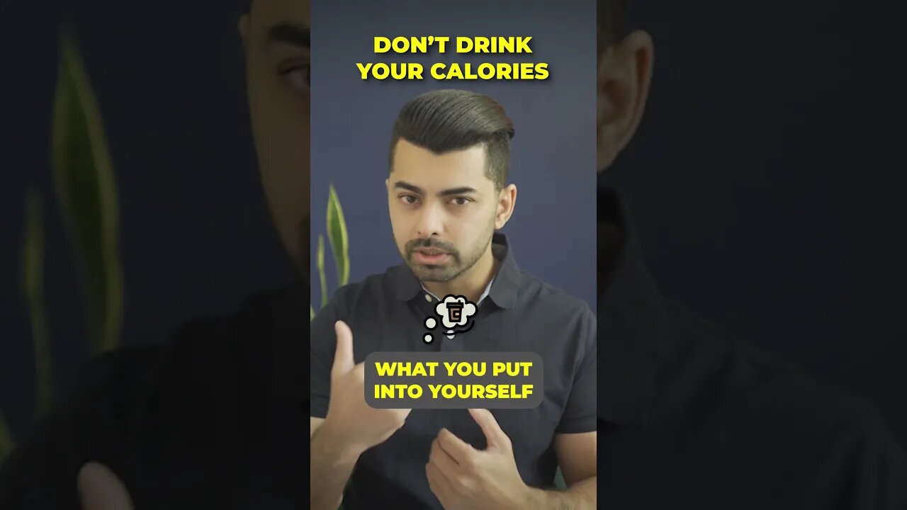 Don’t Drink your Calories #shorts #shortsfeed