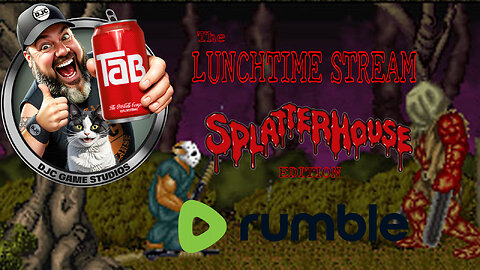 The LuNcHtiMe StReAm - Splatterhouse Edition LIVE with DJC