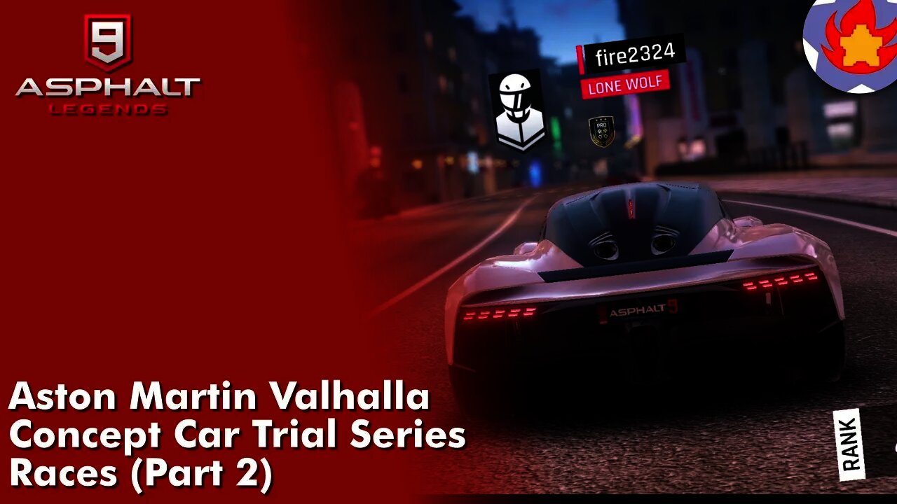 Aston Martin Valhalla Trial Series Races (Part 2) | Asphalt 9: Legends for Nintendo Switch