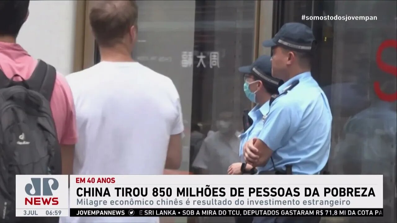 Em 40 anos, China tira 850 milhões de pessoas da pobreza