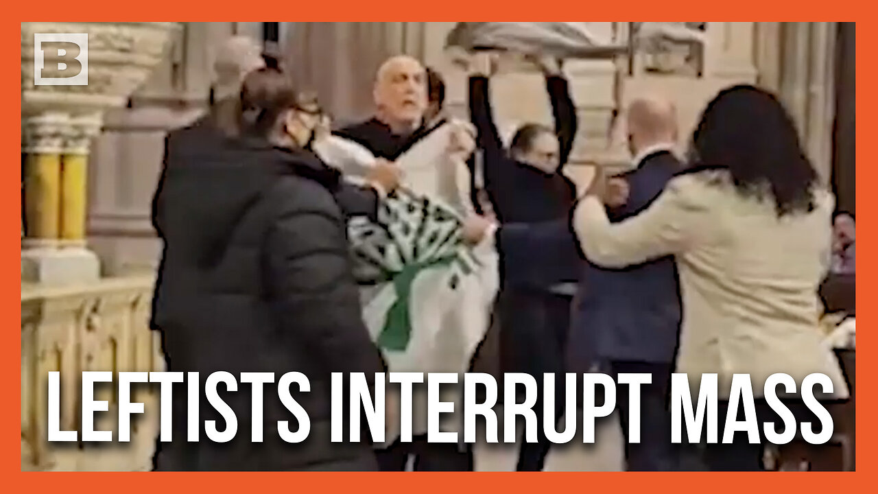 Leftist Pro-Palestinian Protesters Crash Holy Saturday Mass at St. Patrick's Cathedral