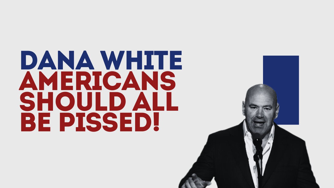 Dana White Stands Up For America