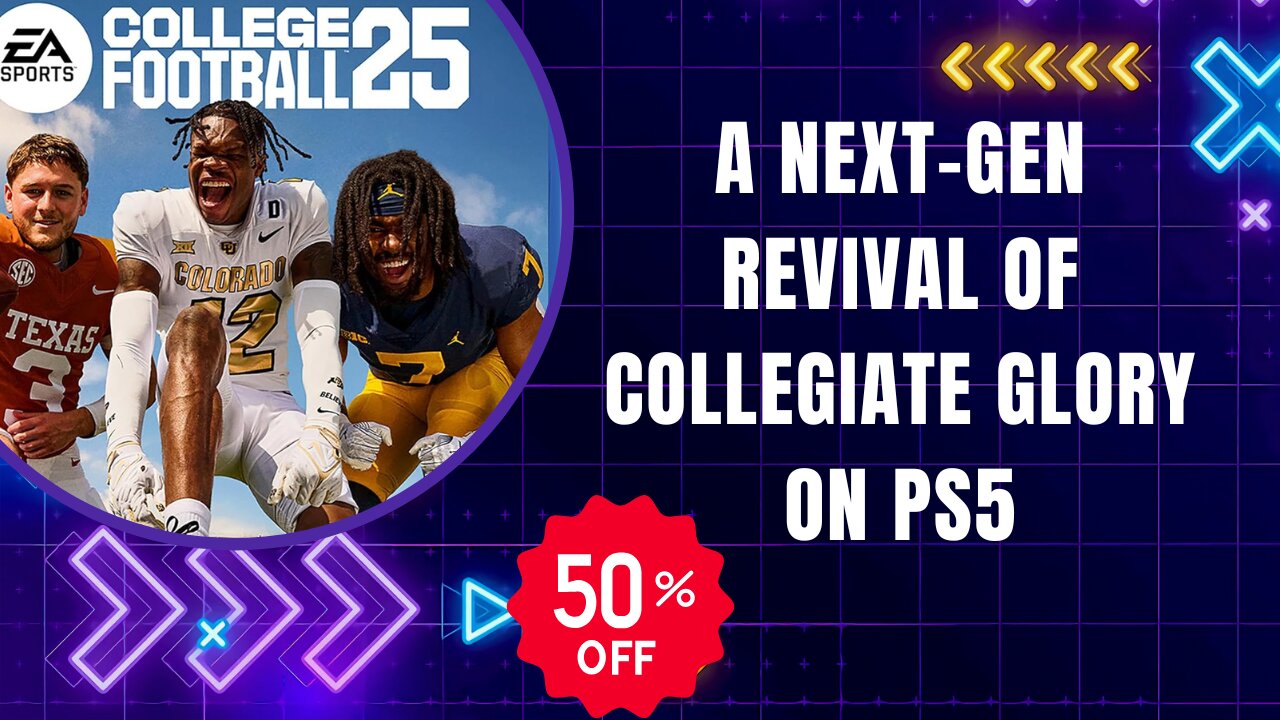 Return to the Gridiron | EA SPORTS College Football 25 Lights Up PlayStation 5