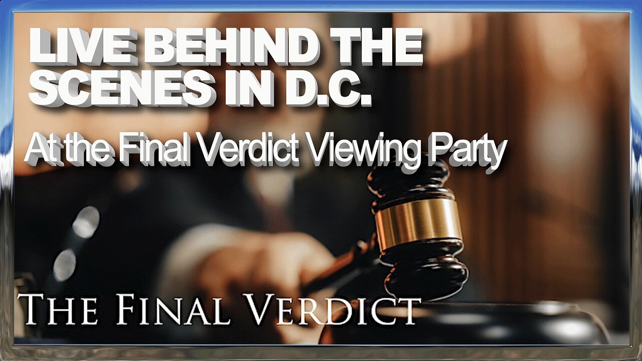 Pete Santilli - Live In DC! Behind the scenes at the Final Verdict Viewing Party