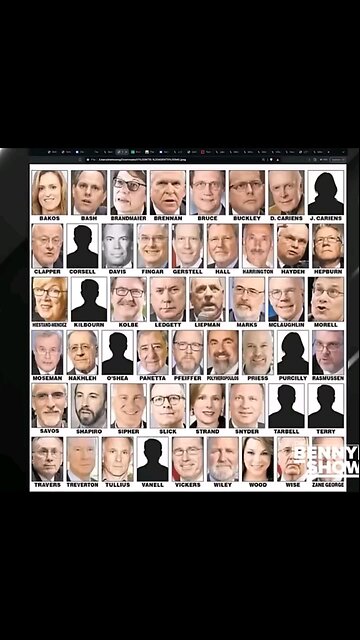 The list of corrupt CIA and state department officials who mess with the 2020 election