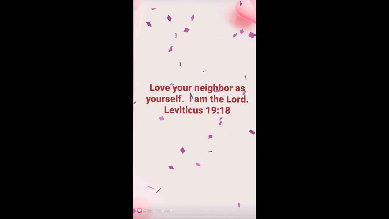 Leviticus 19:18