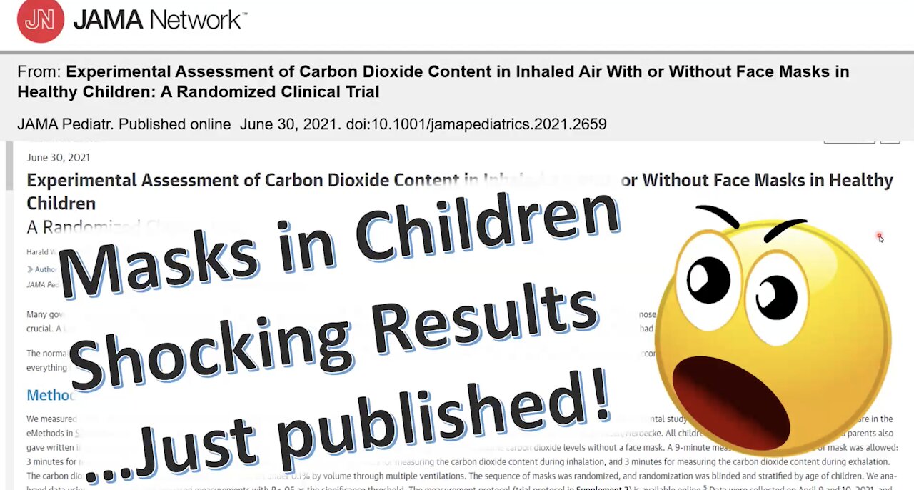 Ivor Cummins: JAMA Randomized Clinical Trial, Masks on Children