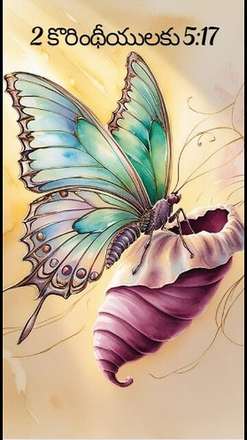 2 కొరింథీయులకు 5:17 - కాగా ఎవడైనను క్రీస్తునందున్నయెడల వాడు నూతన సృష్టి; పాతవి గతించెను...