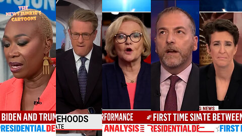 Trump haters' meltdown over Biden's poor debate performance.