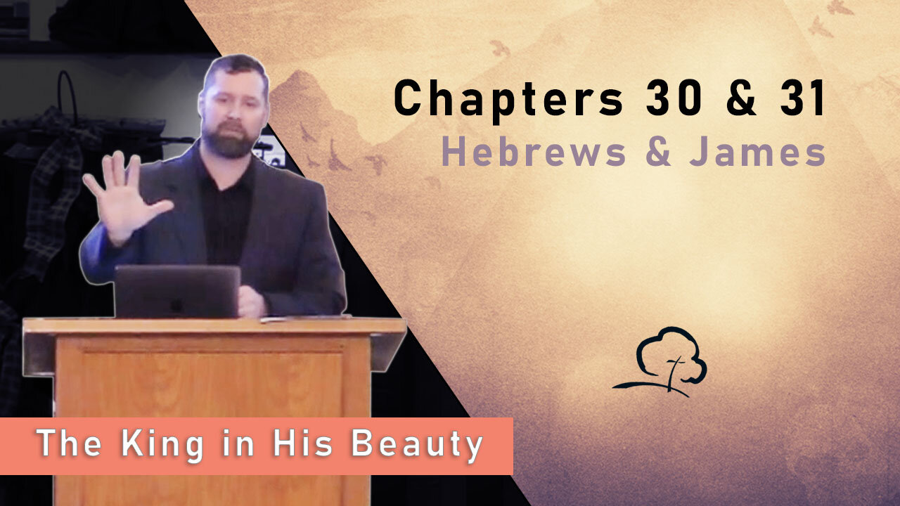 Chapters 30 & 31 - Hebrews & James