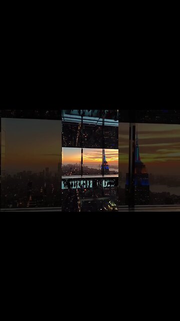 Good evening everyone View from the top of Summit One Vanderbilt in New York