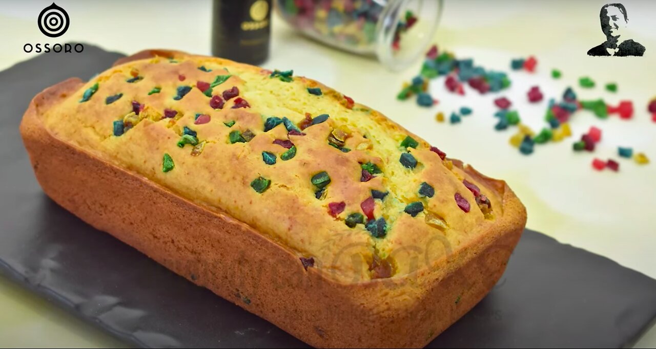 Eggless Tutti Frutti Cake Recipe | Candied Fruit Cake | Eggless Fruit Cake