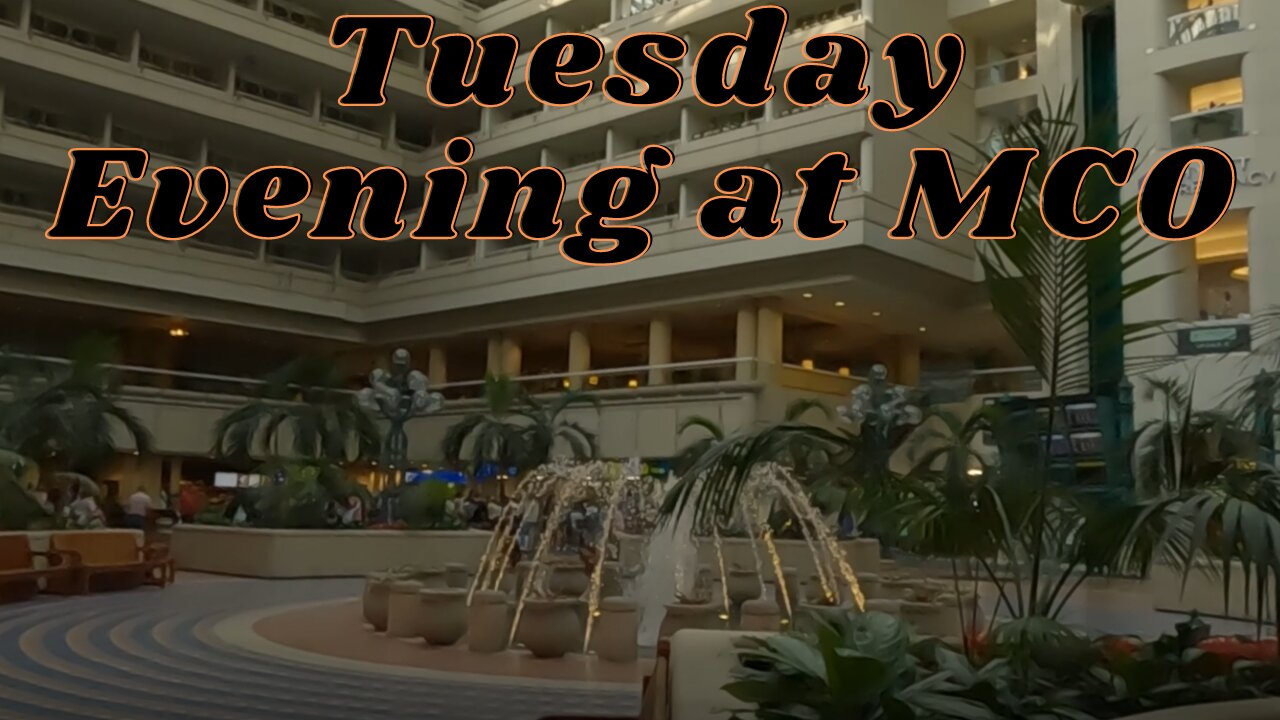 MCO Orlando International Airport Update Tour. Tuesday Evening June 26th, 2022 at 7pm.