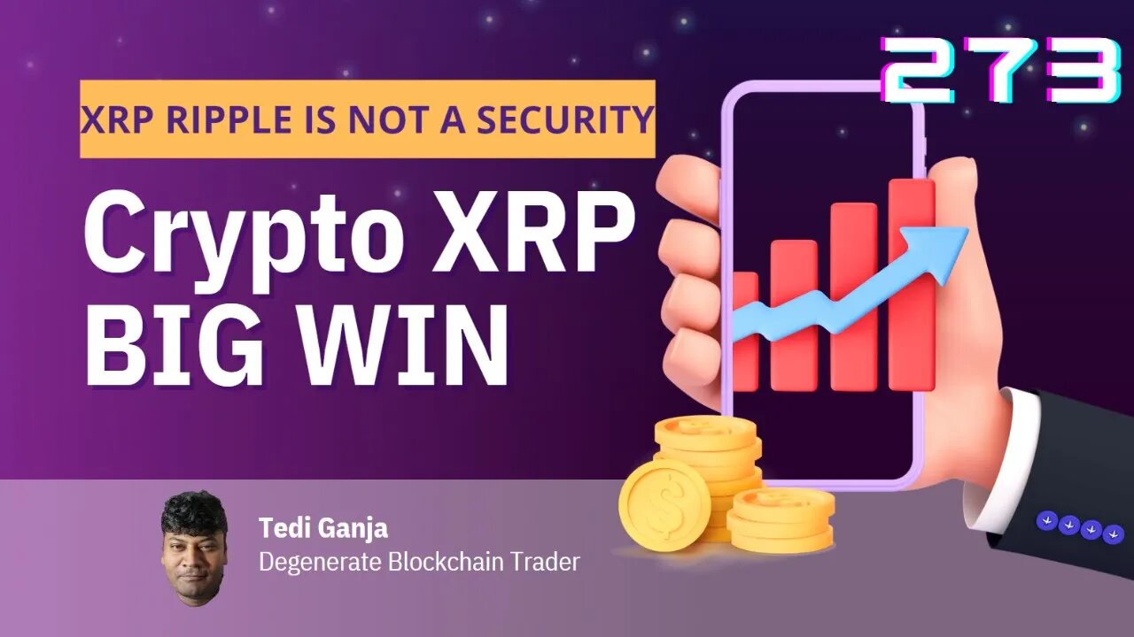 Crypto XRP Big Win! #ripple #xrp #sec #273