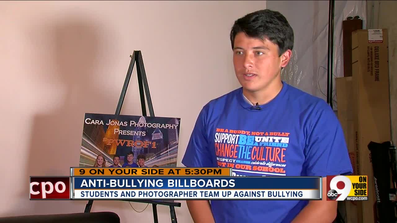 Photographer, students create anti-bullying billboards