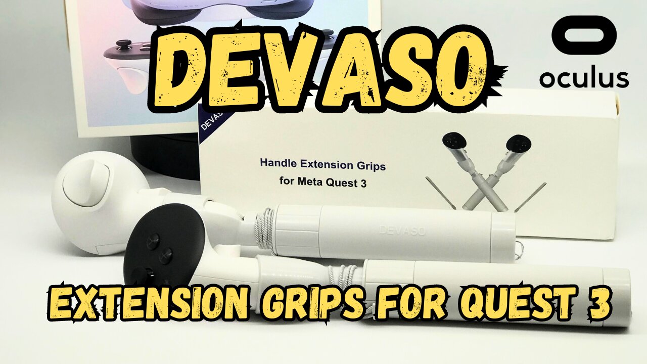 DEVASO Extension Grips for Quest 3